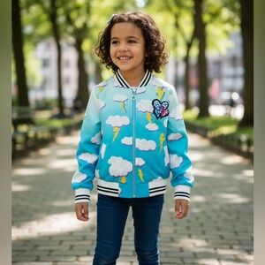 Adorable “Don’t Steal my thunder” girls jack 💕💕💕